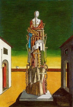 ジョルジョ・デ・キリコ Painting - 偉大な形而上学者 1971 ジョルジョ・デ・キリコ 形而上学的シュルレアリスム